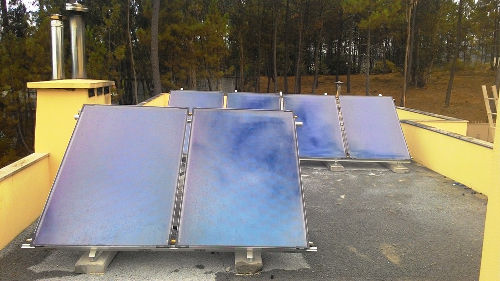 Solar t�rmico Moradia Amarante