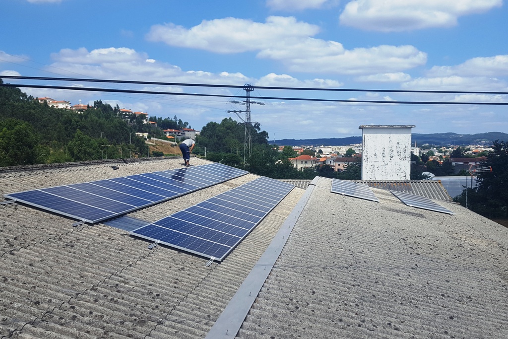 Central Fotovoltaica  Ind�stria Cal�ado Trofa